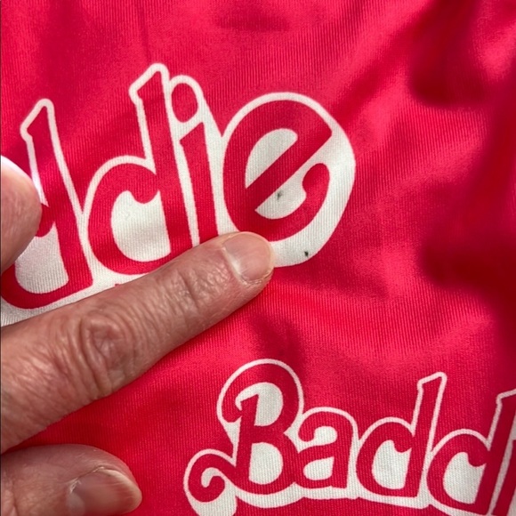 Pink Baddie' Long Sleeve Romper - Picture 7 of 7